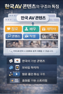 한국-AV-콘텐츠-플랫폼-카테고리-구조-예시