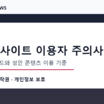 야동 사이트 이용자 주의사항 검색 트렌드와 성인 콘텐츠 이용 기준
